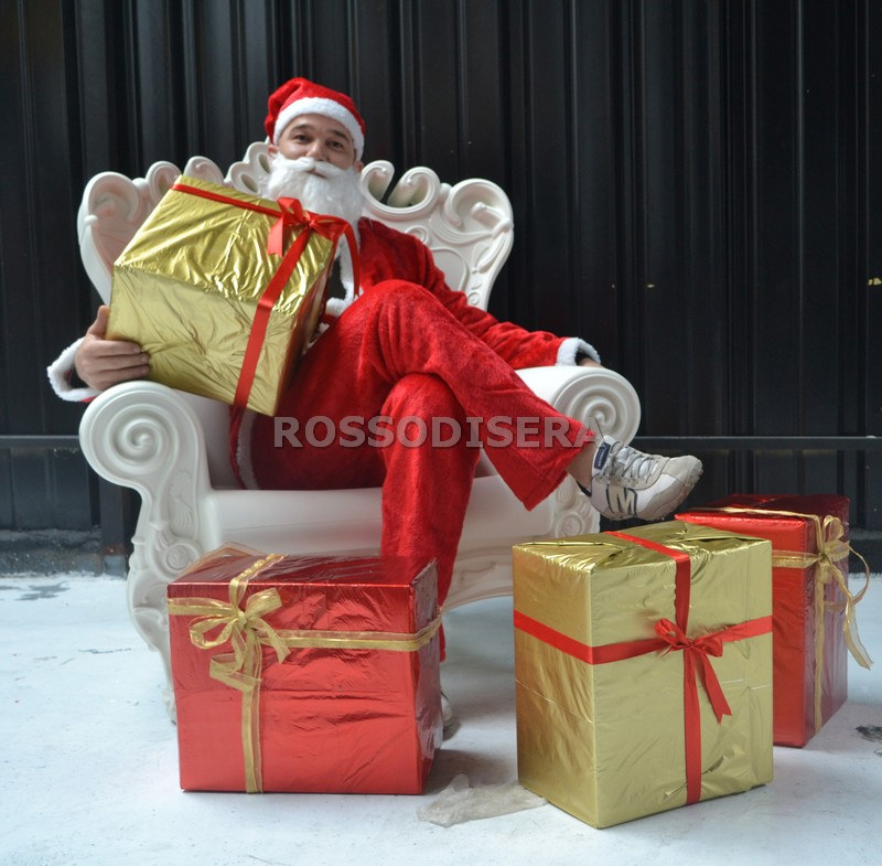 Noleggio Addobbi Natalizi: Trono di Babbo Natale - Speciale Natale a Milano
